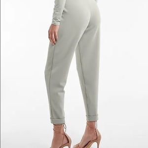 Express high waisted super soft knitted cuffed joggers